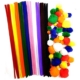 50-Pipe-Cleaners-300mm-x-4-mm-and-50-Pom-poms-pack
