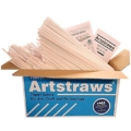 White Artstraws Long AA9030