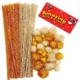 gold and silver pipe cleaners and Pom poms