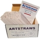 Artstraws Mini Bulk White Paper Straws 6mm