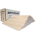 Artstraws Mini Bulk White Paper Straws 4mm
