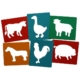 Farm Animals Stencils