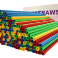 Paper Straws Artstraws Assorted Colours 6mm