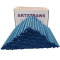 Artstraws Blue Paper Straws 6mm.