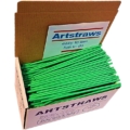 Artstraws Mini Bulk Green Paper Straws 4mm.