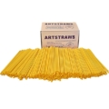Artstraws Yellow Paper Straws 4mm.