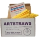 Artstraws Yellow Paper Straws 4mm.