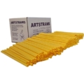 Artstraws Yellow Paper Straws 4mm.