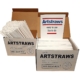 Artstraws White Paper Straws Mini School Bulk Pack