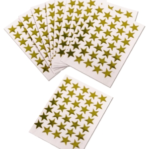 350 Gold Sticker Stars