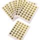 350 Gold Sticker Stars