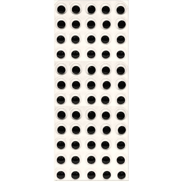 15mm-Self-Adhesive-Wiggle-Googly-Sticky-Eyes-60-on-1-Sheet-Craft-Eyes-