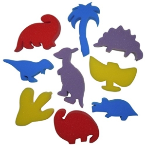 Dinosaur paint sponges 9 pcs