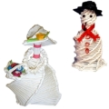 lady and Snowman